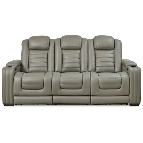 Signature Design By Ashley Backtrack Power Reclining Sofa With ...